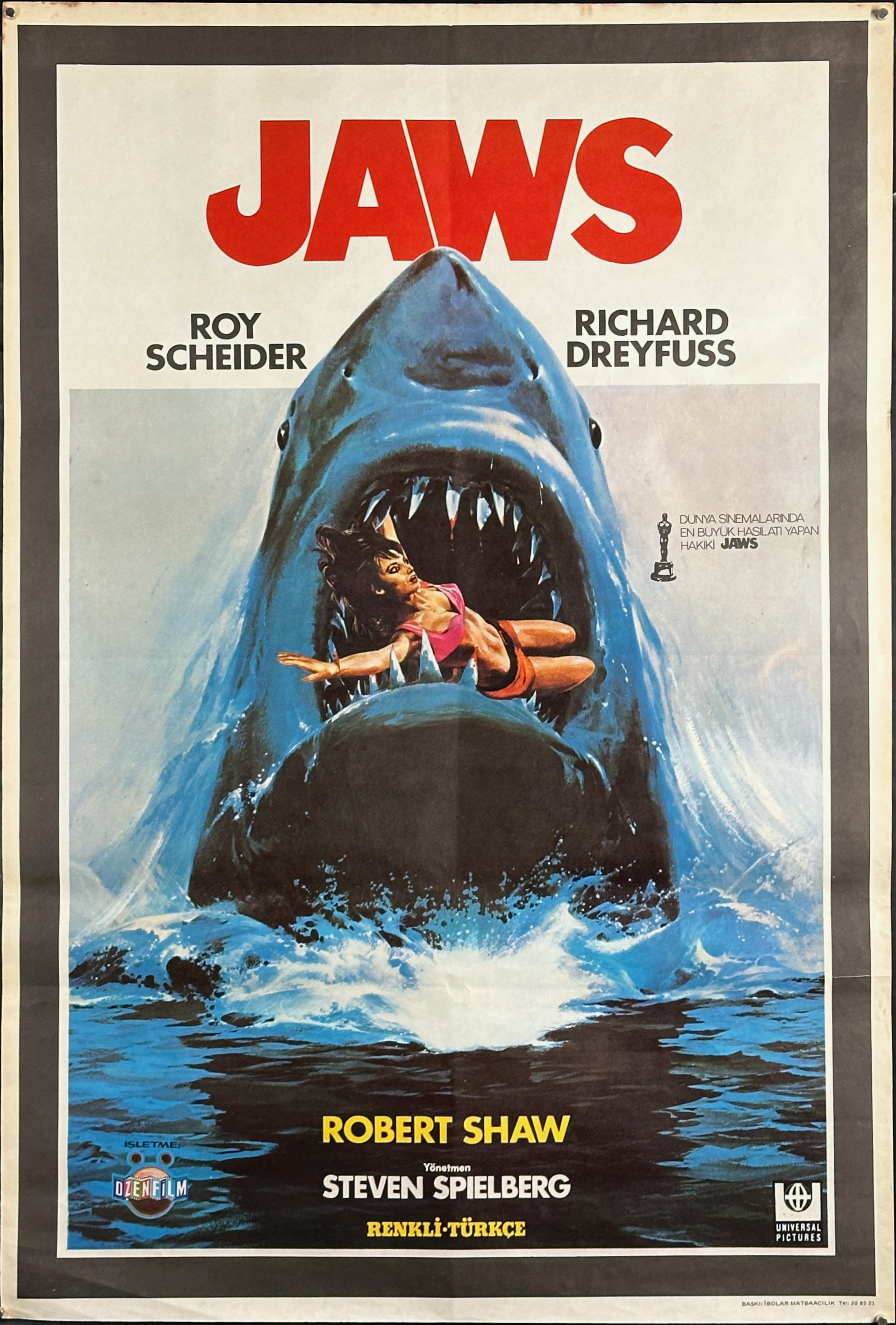 Jaws (Turkish One Sheet)