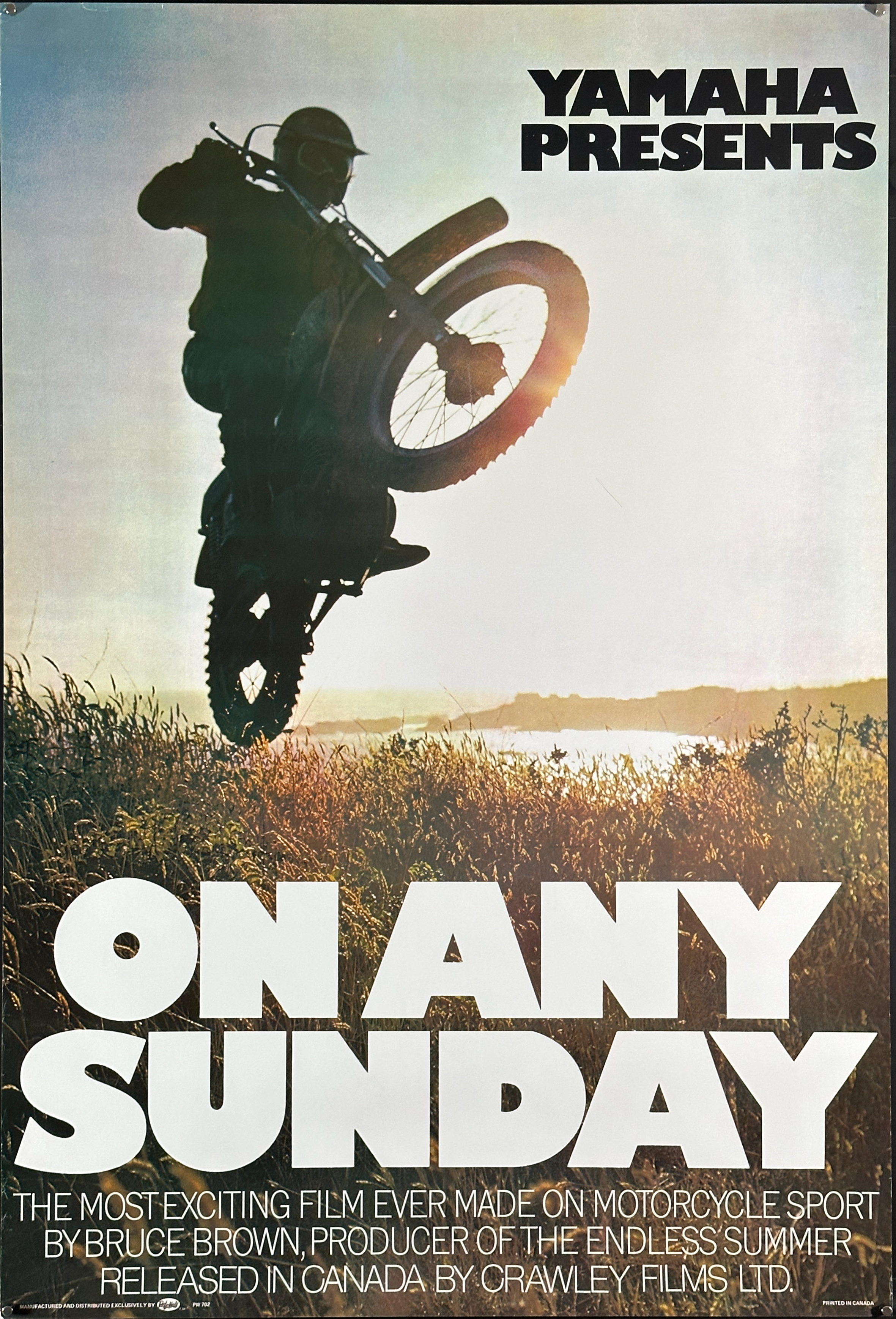 On Any Sunday (Canadian One Sheet)